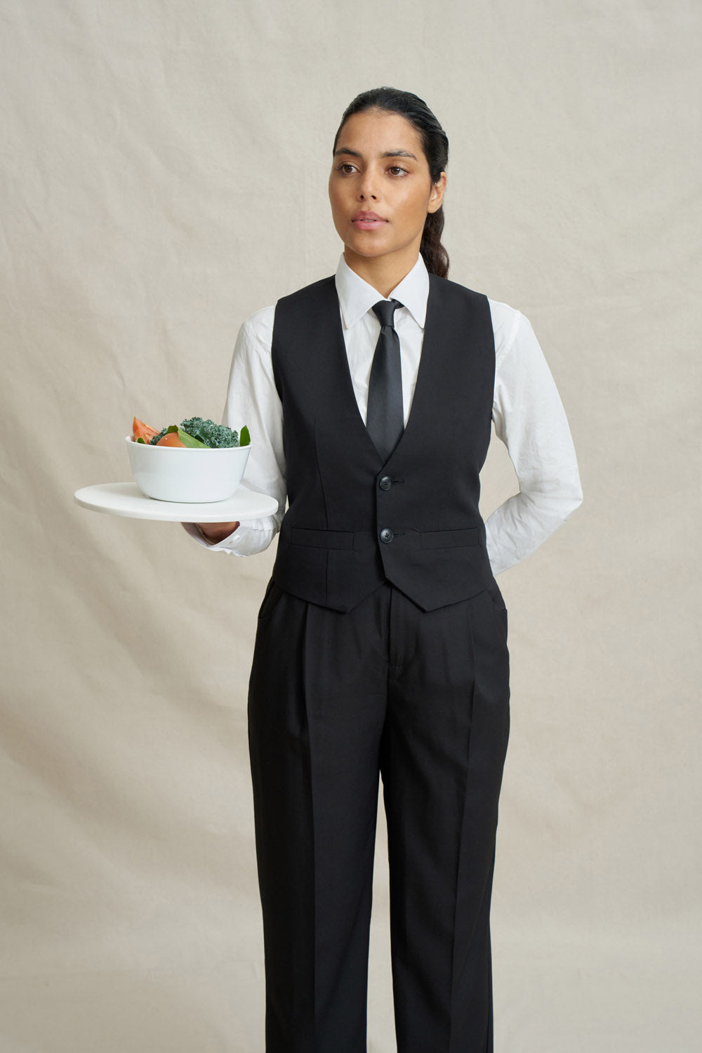 Premium Women's Vest - Black