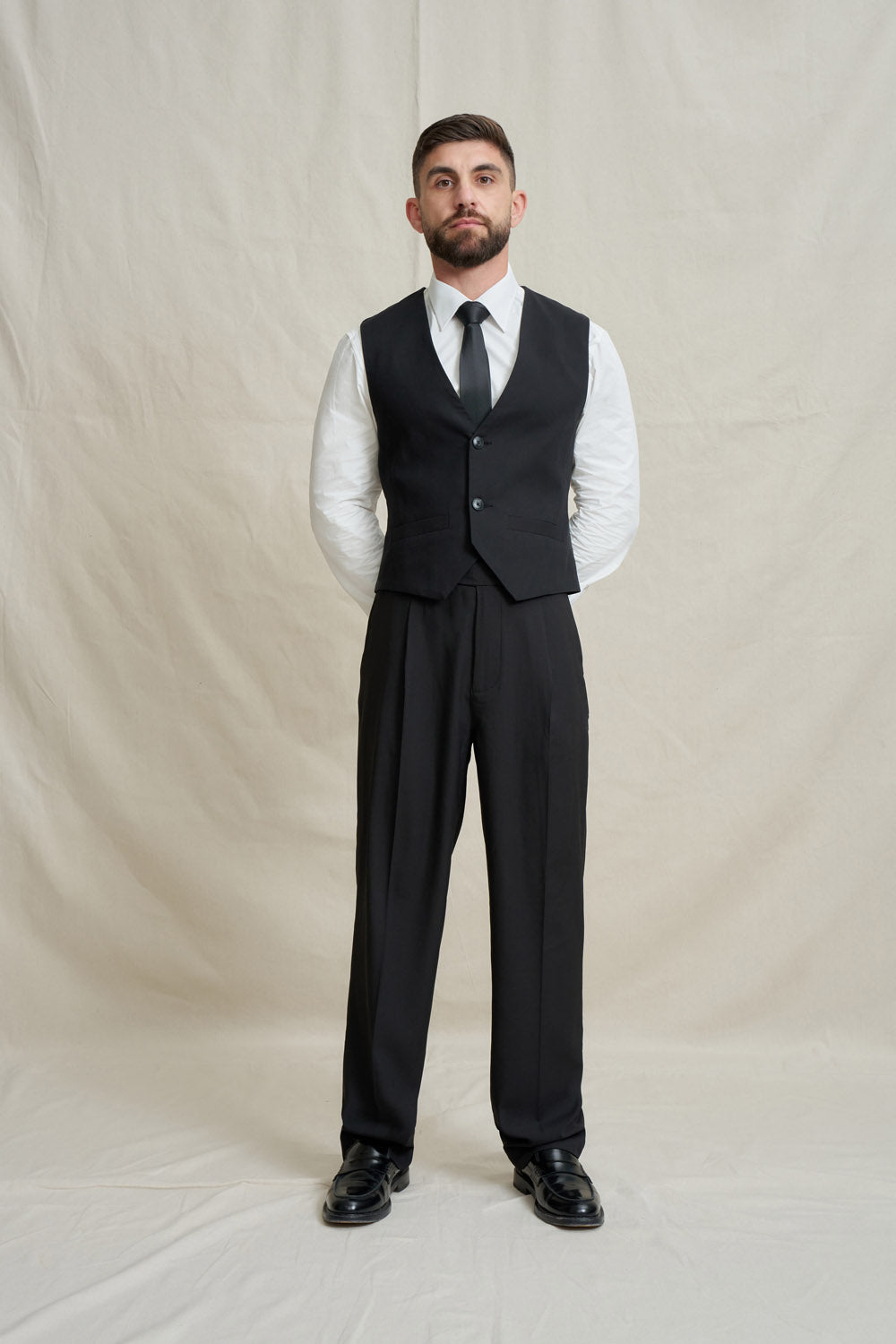Premium Men's Vest - Black
