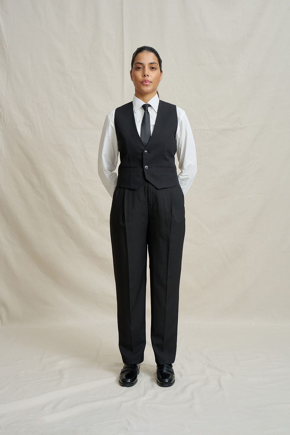 Premium Women's Vest - Black
