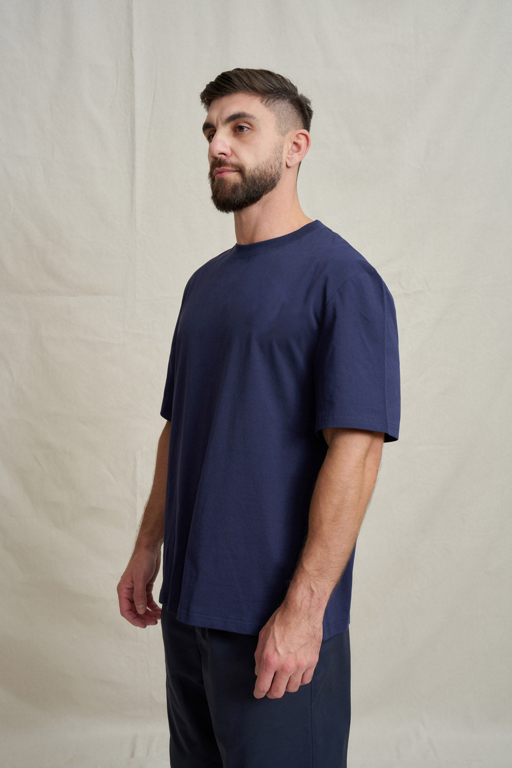 Unisex Box Tee - Navy