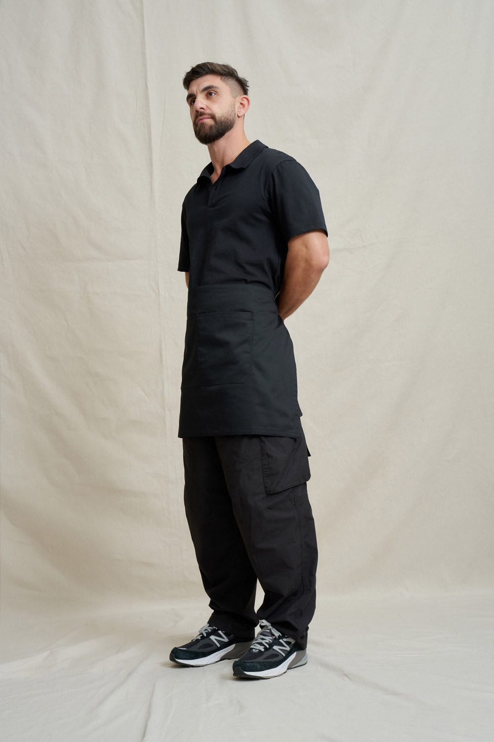 Unisex Polo Top - Black