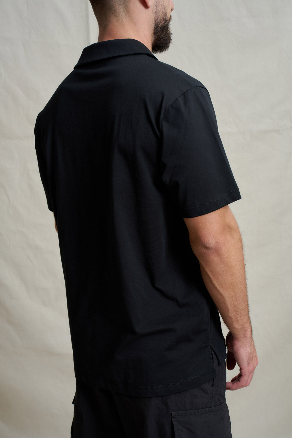 Unisex Polo Top - Black