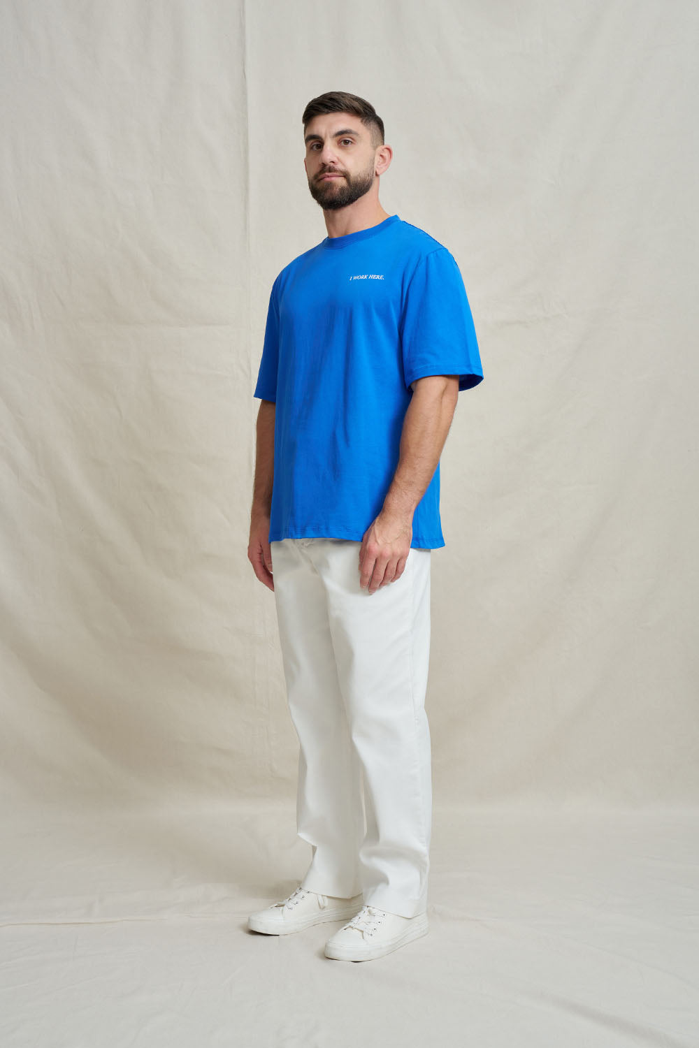 Unisex Box Tee - Cobolt