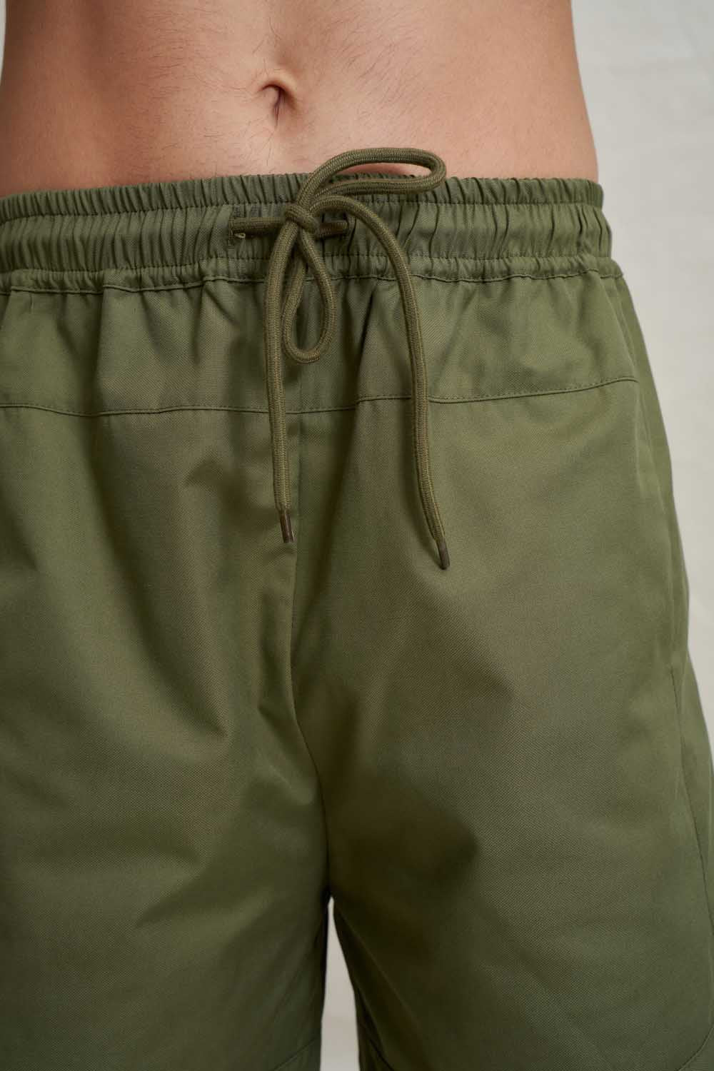 Draw String Walk Short - Army Green