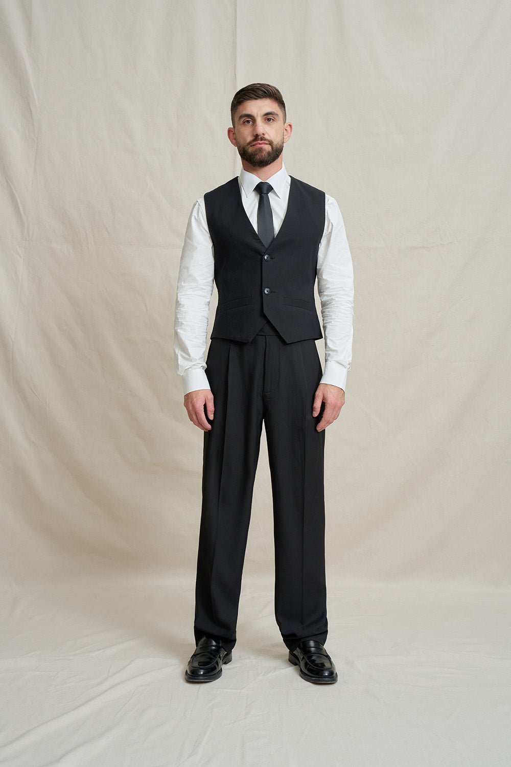 Premium Men's Vest - Black