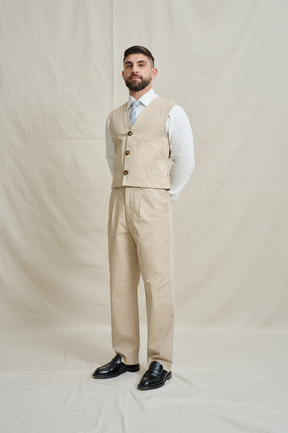 Unisex Trouser - Stone