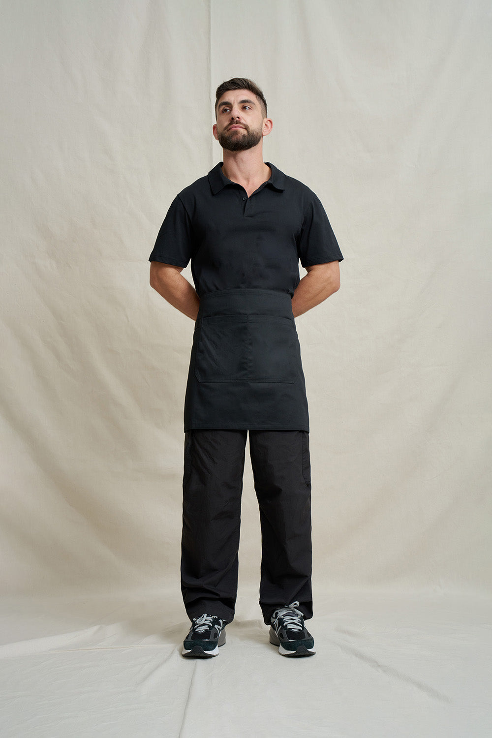 Unisex Polo Top - Black