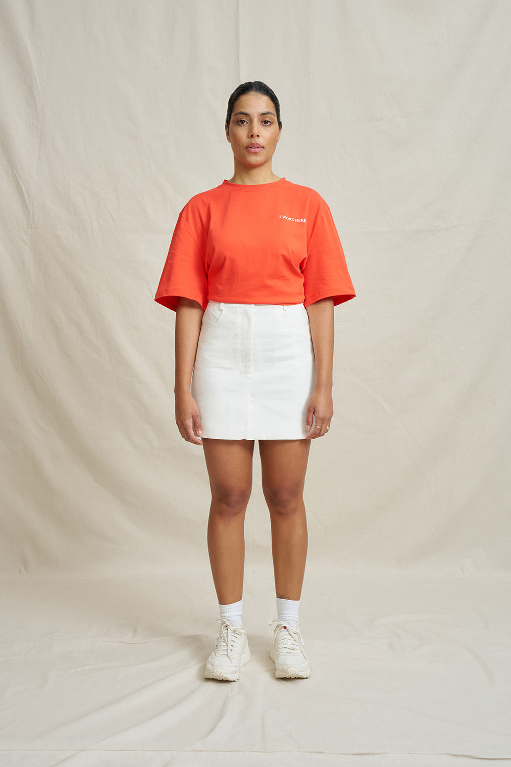 Premium Women's Skirt - Ivory