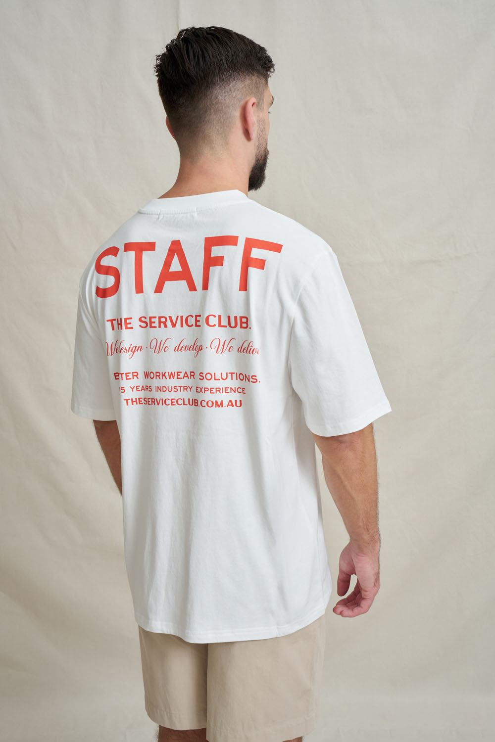 TSC Try Me Tee - Ivory Red