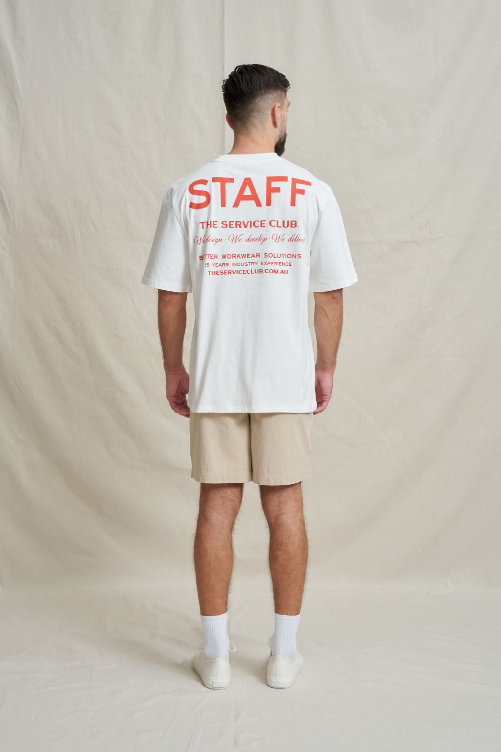 TSC Try Me Tee - Ivory Red