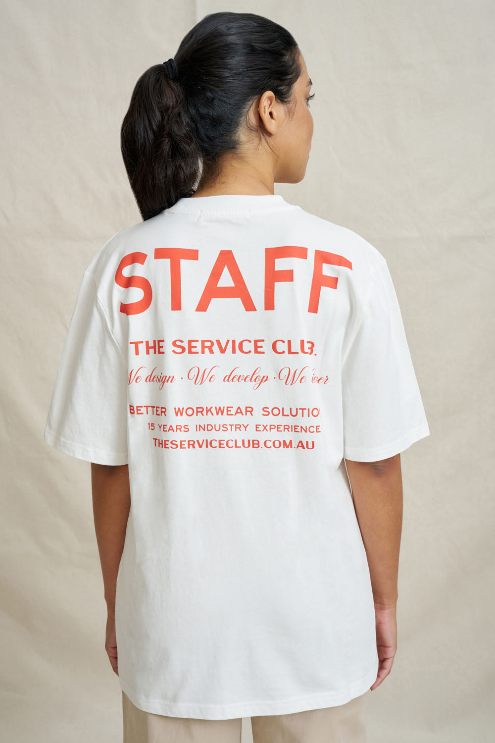 TSC Try Me Tee - Ivory Red