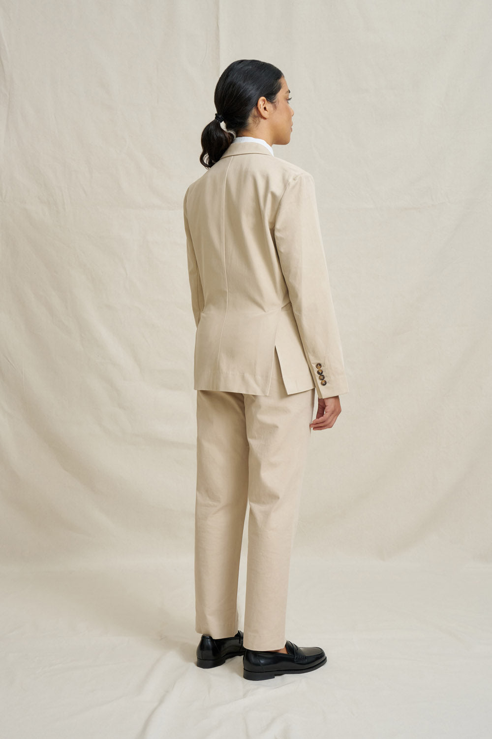 Unisex Natural Blazer - Stone