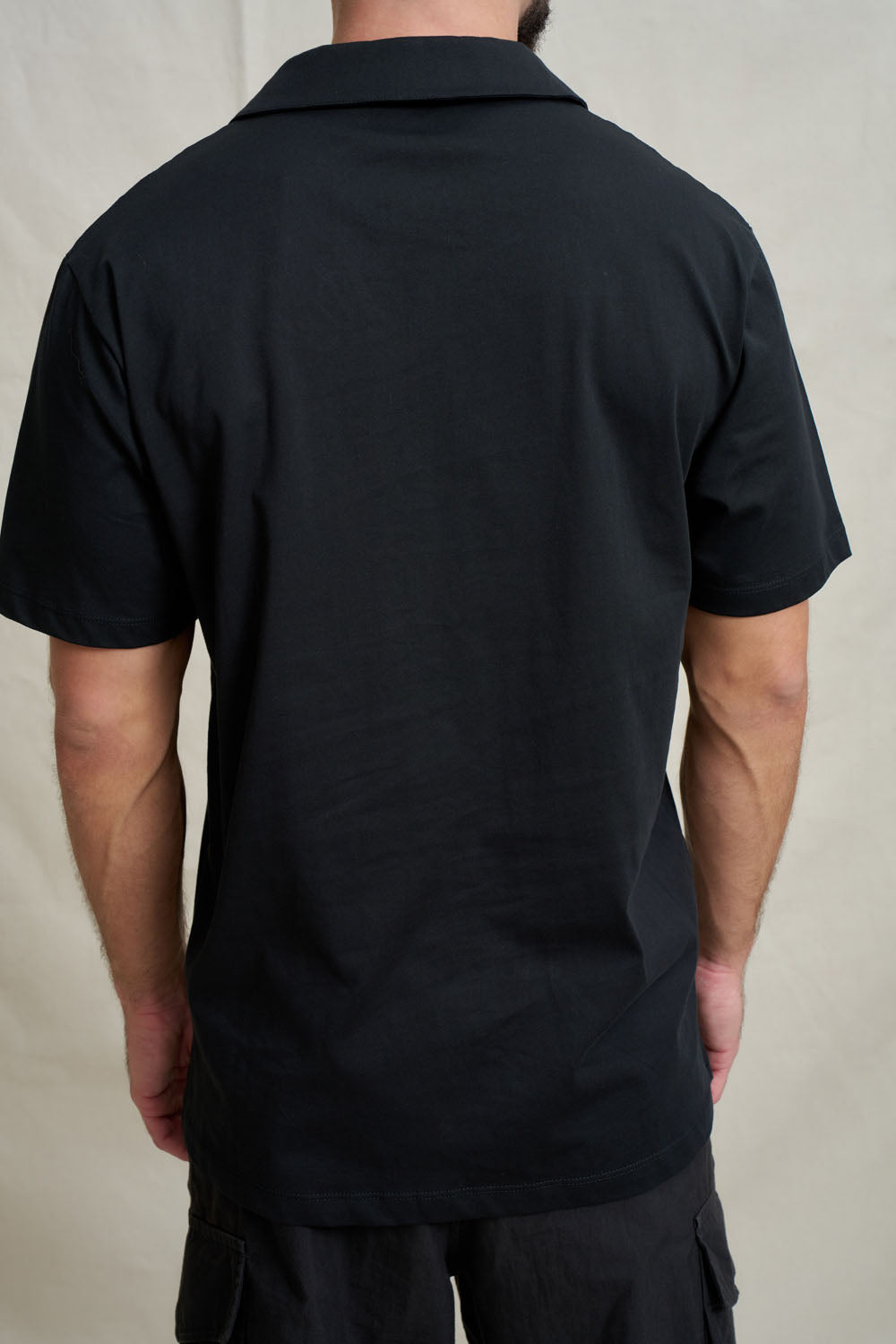 Unisex Polo Top - Black